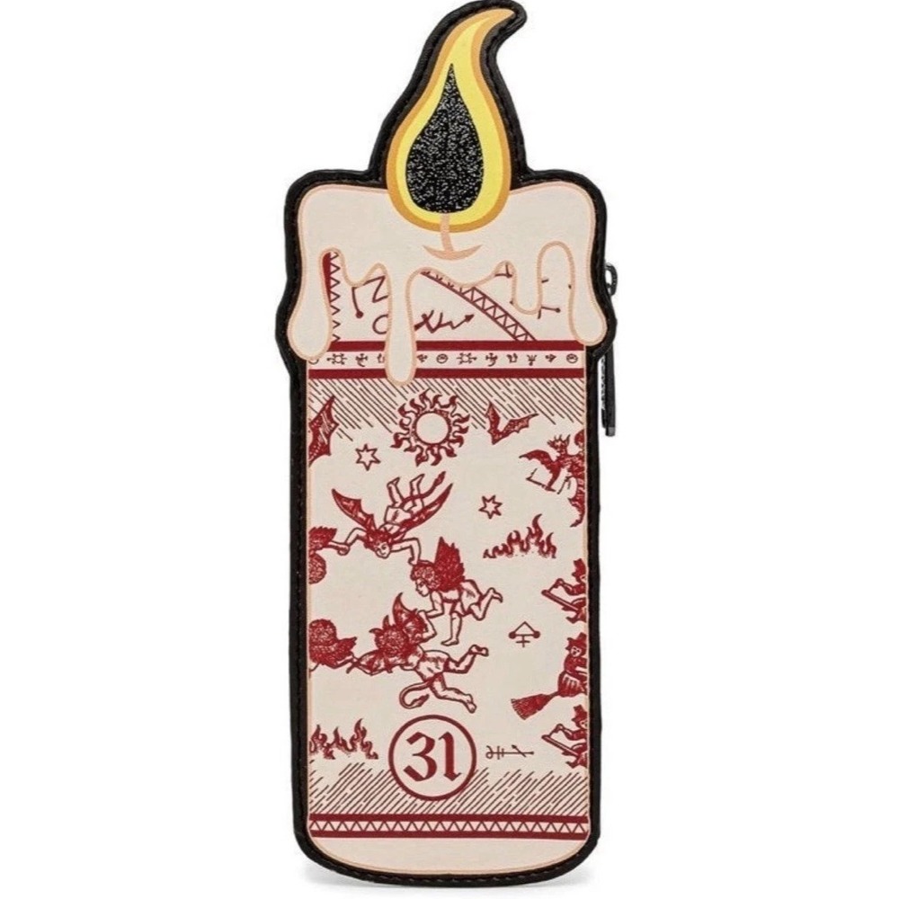 Loungefly Disney Hocus Pocus Black Flame Candle Cardholder